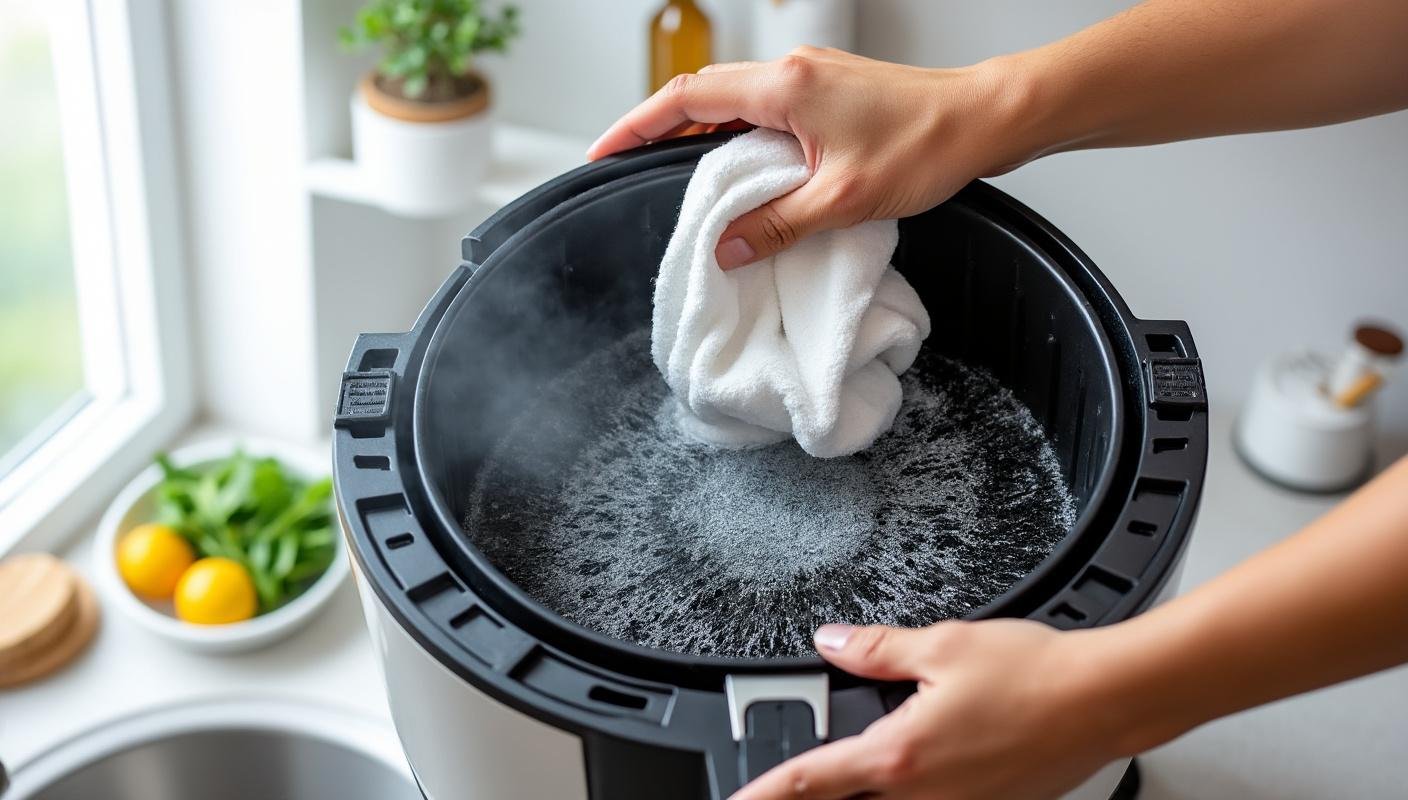 A dirty air fryer basket with burnt grease is a common cause of unpleasant odors Regular maintenance, such as rinsing with soapy water,...