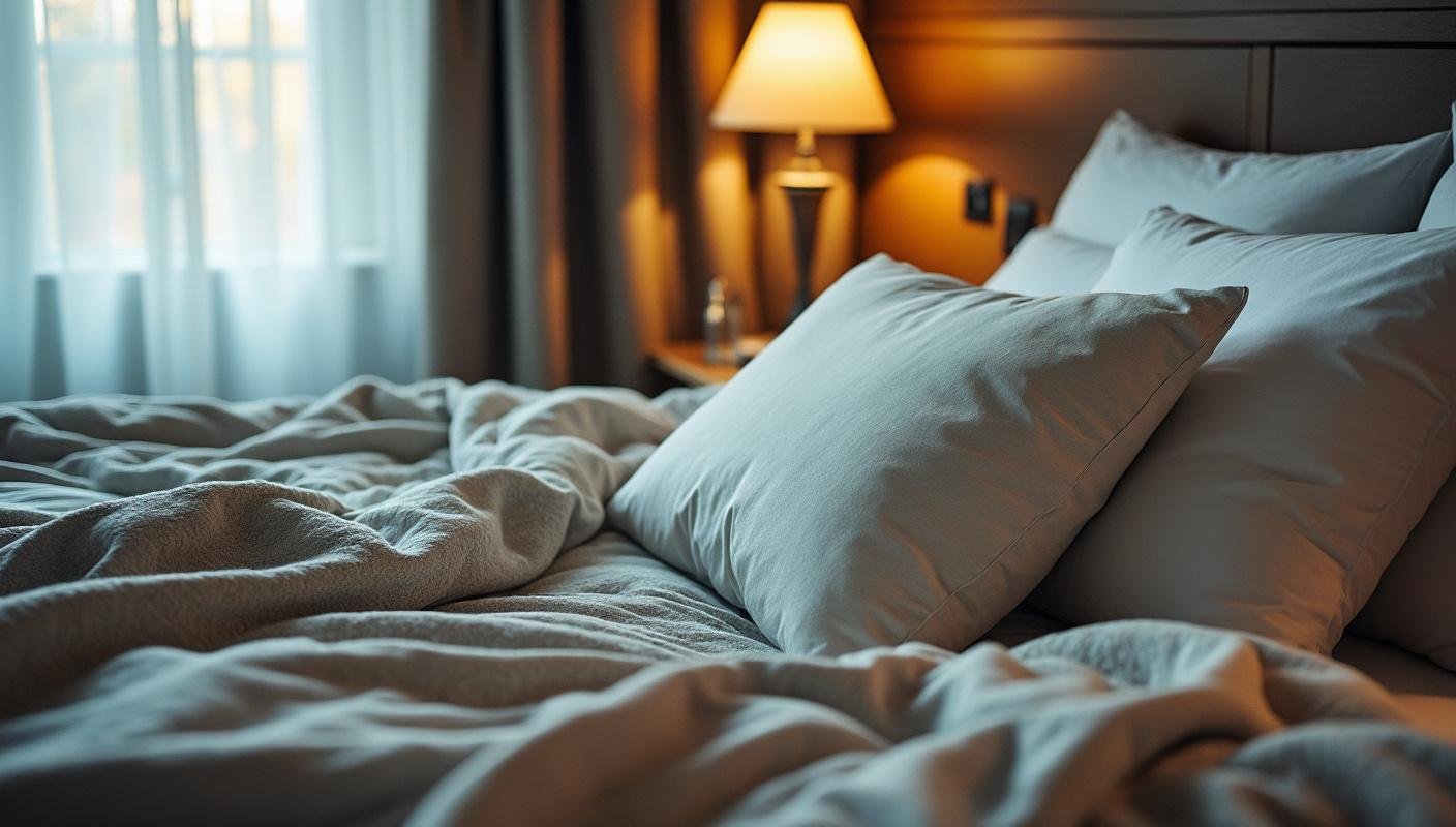 beautiful and welcoming bed